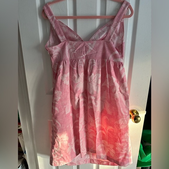 Beautiful handmade pink floral dress. 👗 - Picture 2 of 5